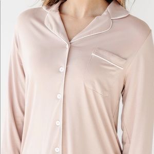 Cozy Earth XS Blush pajama set